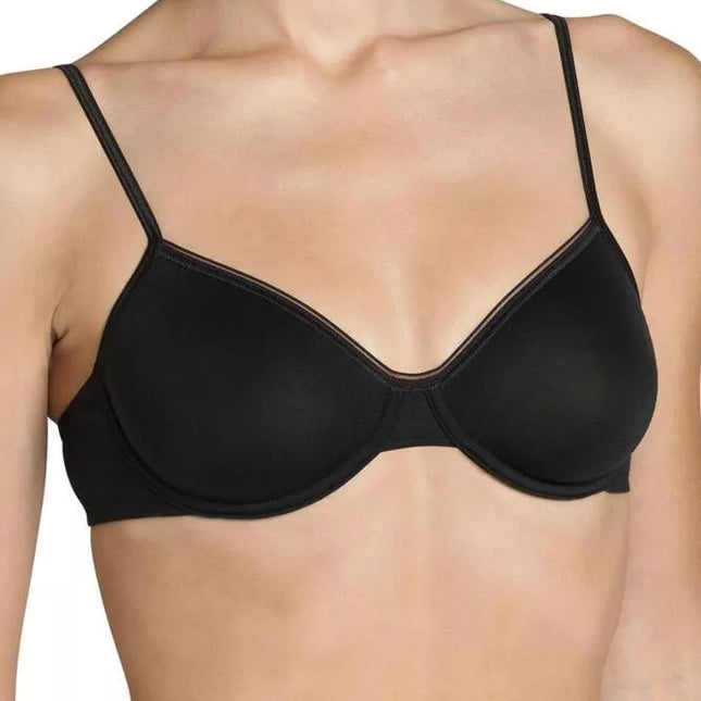 Sloggi 80D juodos  spalvos soft liemenėlė Feel sensational W