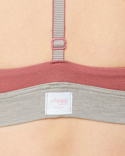 Sloggi  M bordo spalvos sportinė liemenėlė  women mOwe Flow Bralette