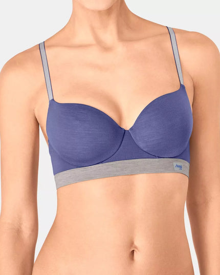 Sloggi 90B dydžio violetinės spalvos sportinė liemenėlė  Women mOwe Flow WHP