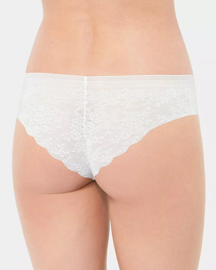Sloggi S(36)  dydžio pieno spalvos minkštos gifiūrinės kelnaitės Zero Lace Hipster