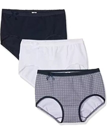 Sloggi 48(XXXXL) dydžio baltos spalvos moteriškos kelnaitės Basic H Gift Box Maxi C3P