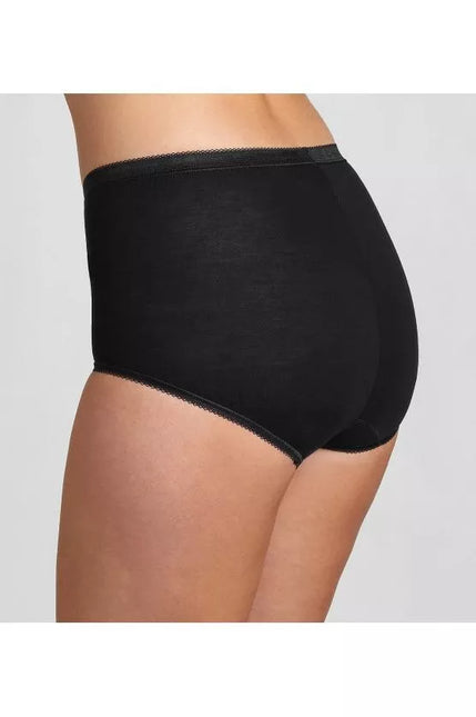 Sloggi  juodos moteriškos kelnaitės Basic+ maxi