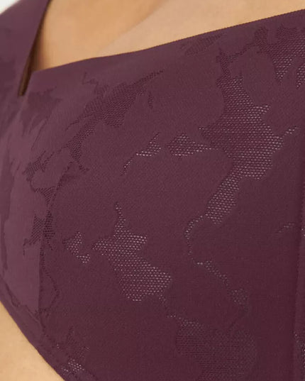 Sloggi XL(42) dydžio bordo spalvos braletė ZERO Lace 2.0 Bralette