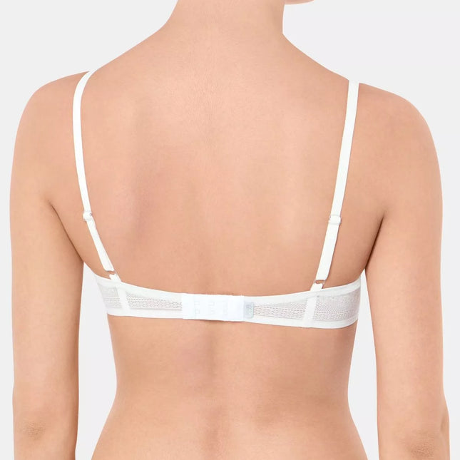 Sloggi 85D balta liemenėlė ZERO Lace WHP