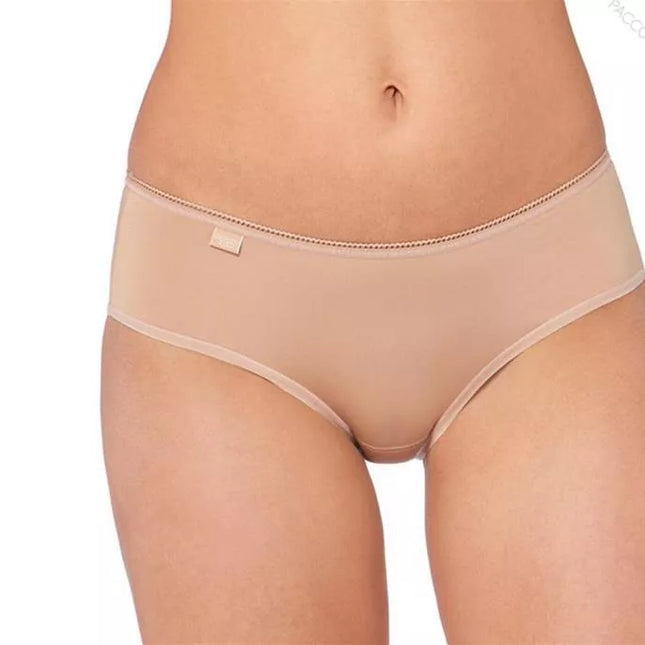 Sloggi XS(36) kūnos spalvos kelnaitės Zero Microfibre Hipster