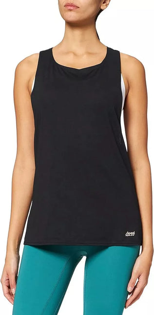Triumph M(38)  dydžio juodos spalvos sportiniai  apatiniai marškinėliai women move FLOW LIGHT Tank Top
