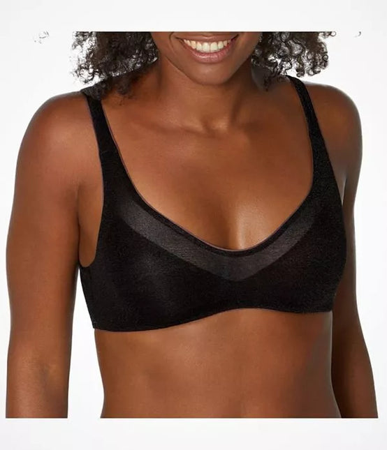 Triumph M(38) L(40) S(36) XS(34) juodos spalvos sportinė  liemenėlė OXYGENE Infinite Soft Bra