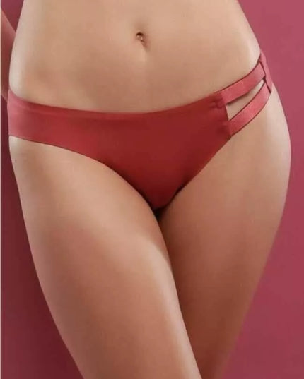 sloggi S(36) tamsiai oranžinės spalvos kelnaitės S Substance Bikini