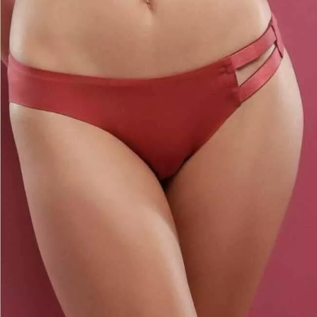 sloggi S(36) tamsiai oranžinės spalvos kelnaitės S Substance Bikini