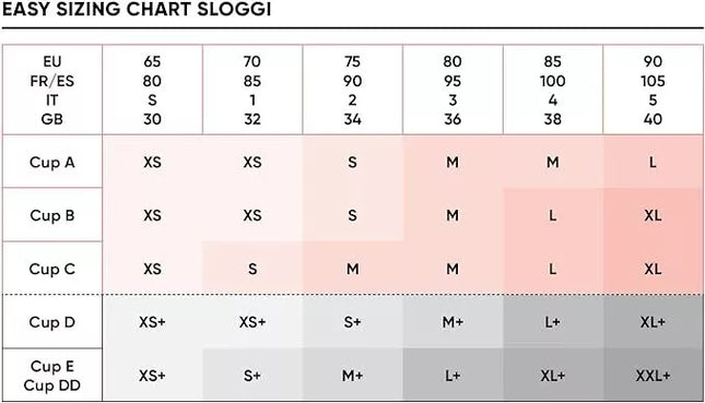 Sloggi S by Superb P oranžinės spalvos liemenėlė su trikampiaiskaušeliais