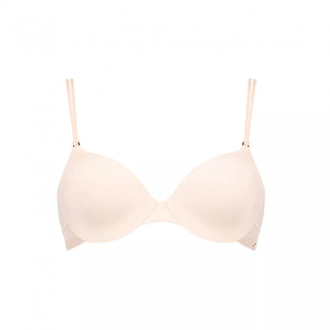 Sloggi 75C vanilės spalvos liemenėlė S Silhouette WHP