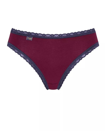 Sloggi 24/7 44(XXL)  dydžio bordo spalvos kelnaitės  Weekend Holiday Tai C3P