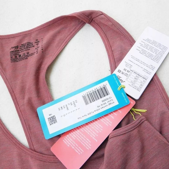 Triumph S dydžio šviesiai bordo spalvos sportiniai  apatiniai marškinėliai women move FLOW Tank Top