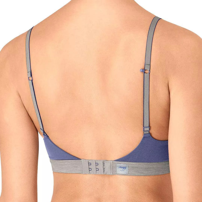 Sloggi 90B dydžio violetinės spalvos sportinė liemenėlė  Women mOwe Flow WHP