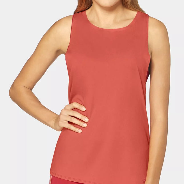 Triumph L M  S dydžio oranžinės spalvos sportiniai  apatiniai marškinėliai women move FLOW LIGHT Tank Top