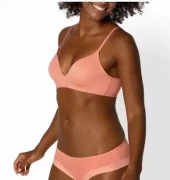 Sloggi S+(36+) dydžio oranžinės spalvos liemenėlė Wow Embrace P