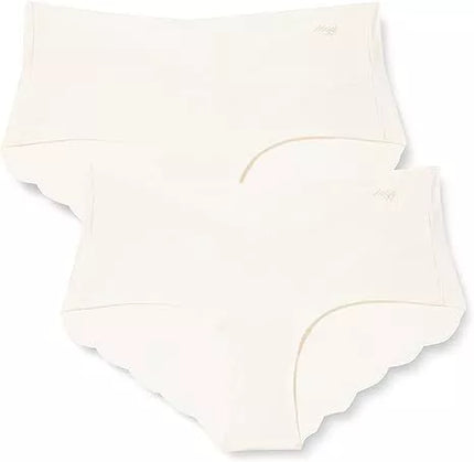 Sloggi S dydžio baltos spalvos kelnaitės Zero Cotton Short C2P
