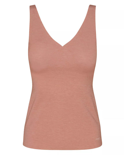 Sloggi 34(XS) dydžio koralo spalvos apatiniai marškinėliai Zero Feel Natural shirt 02