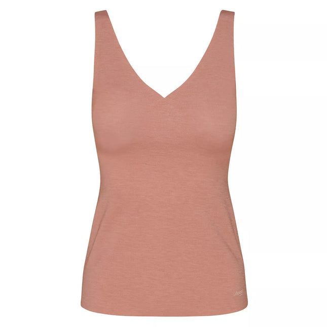 Sloggi 34(XS) dydžio koralo spalvos apatiniai marškinėliai Zero Feel Natural shirt 02