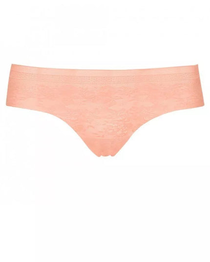 Sloggi L(40) M(38) S(36) XS(34) dydžio koralo spalvos minkštos gifiūrinės kelnaitės Zero Lace H Hipster