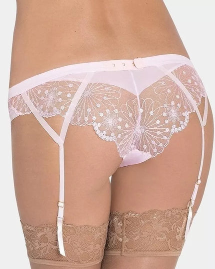 Triumph M(38) dydžio rausvos spalvos  kojinių diržas Lovely Essence S