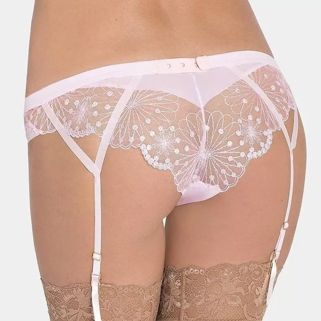 Triumph M(38) dydžio rausvos spalvos  kojinių diržas Lovely Essence S