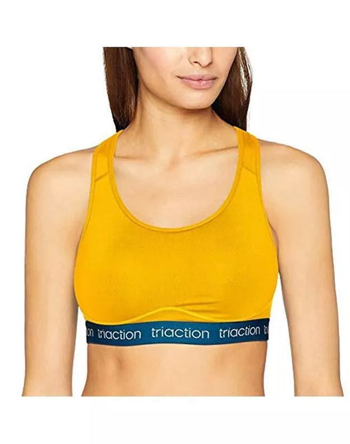 Triumph S dydžio geltona sportinė  liemenėlė Triaction Sports Top N