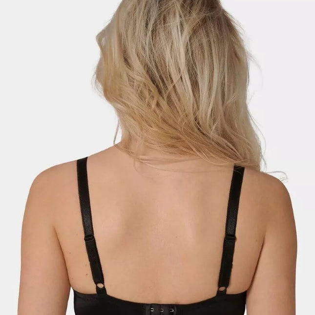 Triumph 75F dydžio juoda neriniuota soft liemenėlė Amourette Charm W