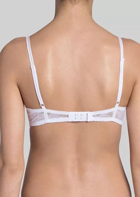 Triumph balta 75B push-up liemenėlė Dawn Spotlight WHU