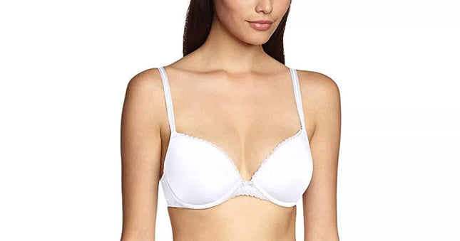 Triumph balta 75B push-up liemenėlė Dawn Spotlight WHU