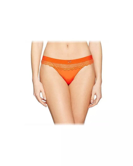 BeeDees 40(L) dydžio oranžinės spalvos  neriniuoti stringai BeeCasual IA 3172 String