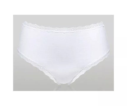 Triumph baltos spalvos 40(L)  44(XXL) 48(XXXXL) dydžio kelnaitės  Just Basics Decor Maxi