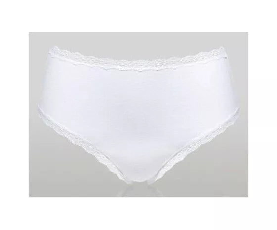 Triumph baltos spalvos 40(L)  44(XXL) 48(XXXXL) dydžio kelnaitės  Just Basics Decor Maxi