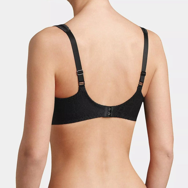 Triumph didelių dydžių klasikinė juoda liemenėlė Comfort Minimizer W