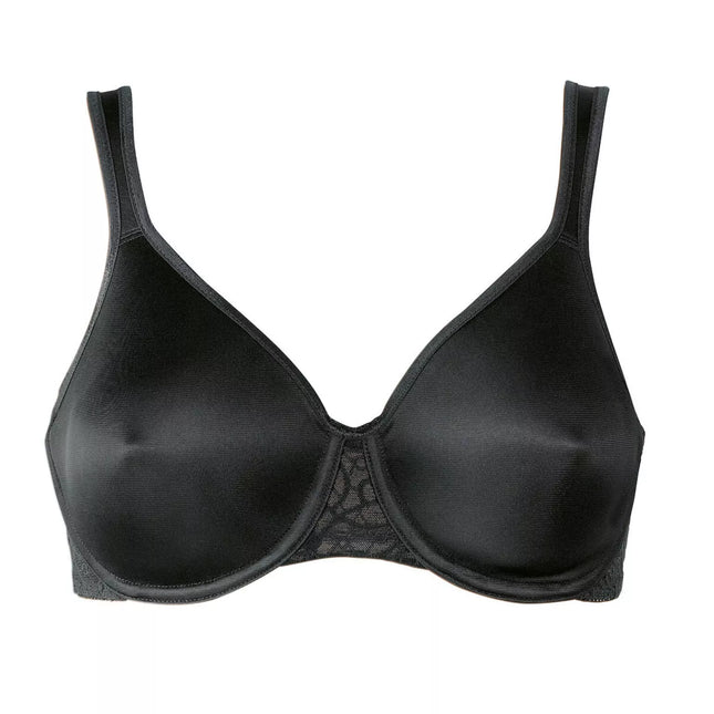 Triumph didelių dydžių klasikinė juoda liemenėlė Comfort Minimizer W