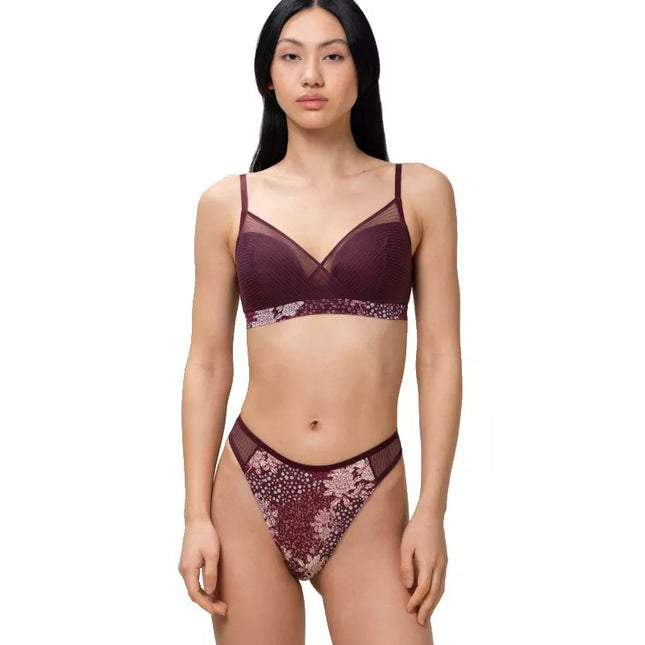 Triumph  bordo spalvos liemenėlė Lavish Spotlight P