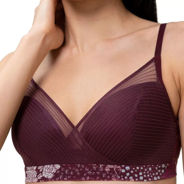 Triumph  bordo spalvos liemenėlė Lavish Spotlight P