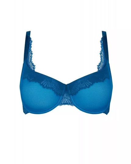 Triumph 85D mėlyna liemenėlė Lace Spotlight WHP 01