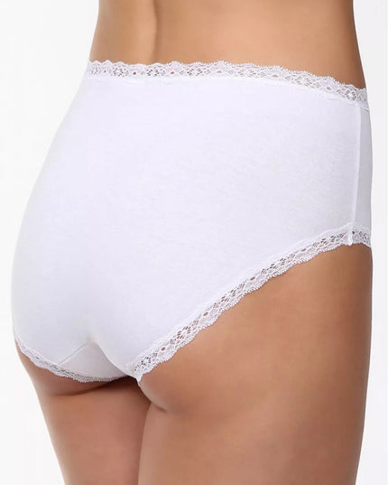 Triumph baltos spalvos 40(L)  44(XXL) 48(XXXXL) dydžio kelnaitės  Just Basics Decor Maxi