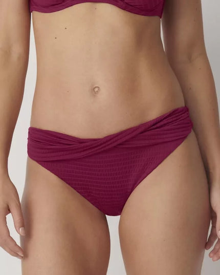 Triumph 36(S) 38(M) 40(L) 46(XXL) dydžio bordinės spalvos maudymosi kelnaitės Venus Elegance Tai sd X