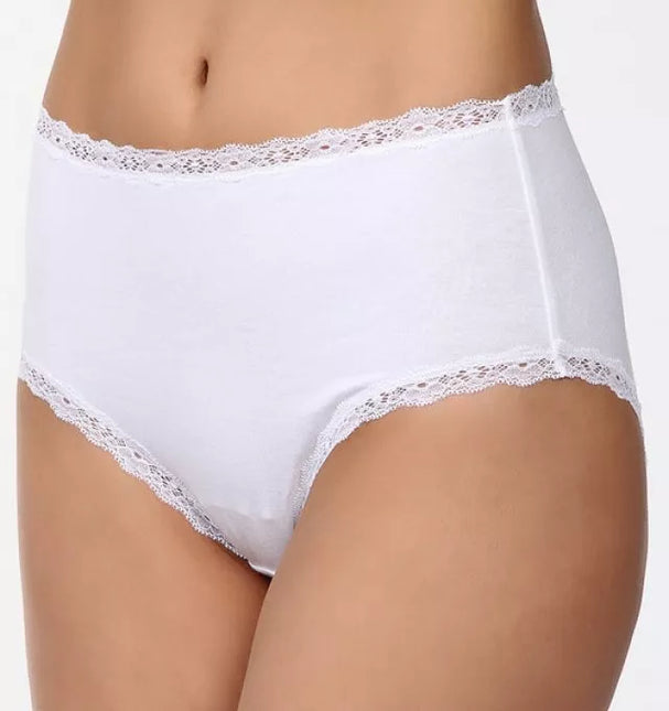 Triumph baltos spalvos 40(L)  44(XXL) 48(XXXXL) dydžio kelnaitės  Just Basics Decor Maxi