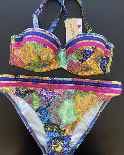 Lise Charmel 70C dydžio dviejų dalių maudymosi kostiumėlis L.08B Venezia Artiste