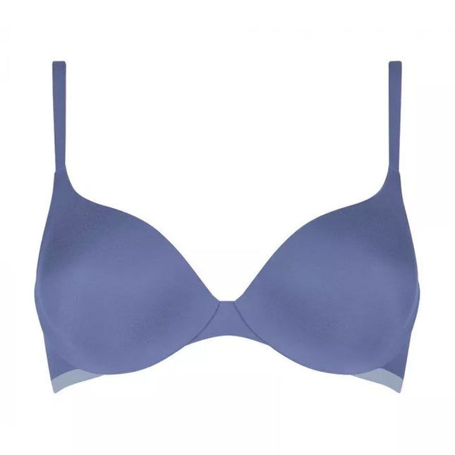 Sloggi 70D dydžio melsvos spalvos liemenėlė Wow breeze WHPM