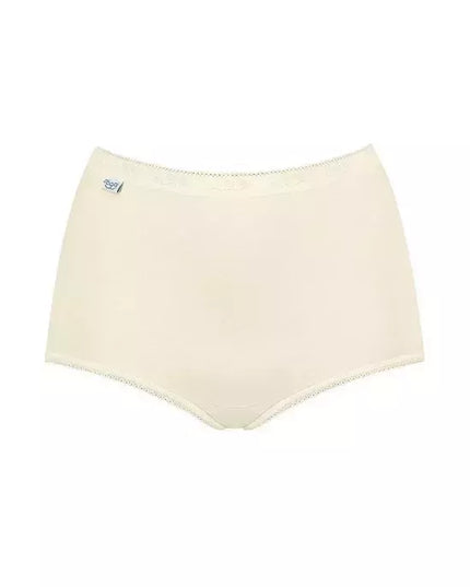 Sloggi gelsvos spalvos moteriškos kelnaitės Basic+ maxi